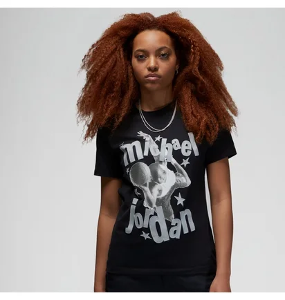 Футболка женская Air Jordan Heritage WomenS T-Shirt Black DZ3195-010
