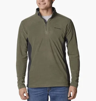 Кофта чоловіча Columbia Klamath Range Half Zip In Green AM6558-397