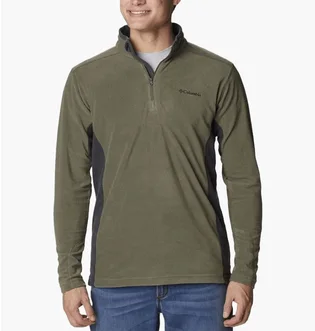Кофта мужская Columbia Klamath Range Half Zip In Green AM6558-397