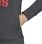 Худи женское Adidas Essentials Linear Over Head Hoodie Grey CF8805