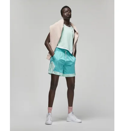 Майка женская Air Jordan Essentials Asymmetrical Jersey Tank Turquoise Do5035-379