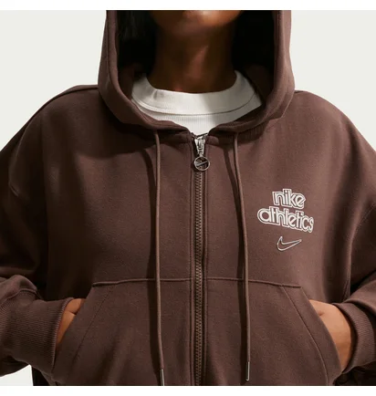 Толстовка жіноча Nike Phoenix Brown IO4757-216