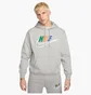 Худи мужское Nike Club MenS Fleece Hoodie Grey FZ0772-063