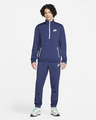 Спортивный костюм мужской Nike Sportswear Sport Essentials Blue Dm6845-410