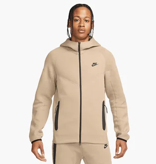 Толстовка чоловіча Nike Tech Fleece Full-Zip Windrunner Hoodie Beige FB7921-247