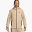 Толстовка чоловіча Nike Tech Fleece Full-Zip Windrunner Hoodie Beige FB7921-247