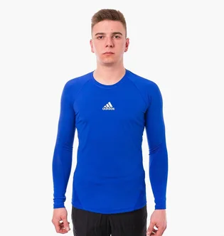 Термобілизна чоловіча Adidas Baselayer Alphaskin Ls Top Blue Cw9488