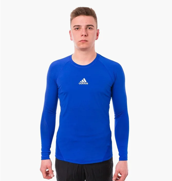 Термобілизна чоловіча Adidas Baselayer Alphaskin Ls Top Blue Cw9488