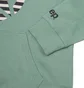 Худи унисекс Jeep Hooded Oversize Sweatshirt Star Striped Print Turquoise O102608-E854