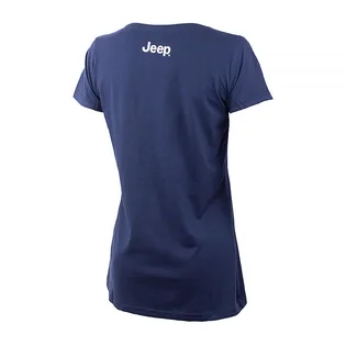 Футболка женская Jeep T-Shirt Star Botanical Print J22W Blue O102614-A184