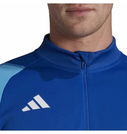 Кофта мужская Adidas Long-Sleeve T-Shirt Tiro23 C Tr Top Blue HU1309
