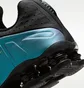 Кросівки чоловічі Nike Shox R4 Reflective Black/Turquoise IF4849-500