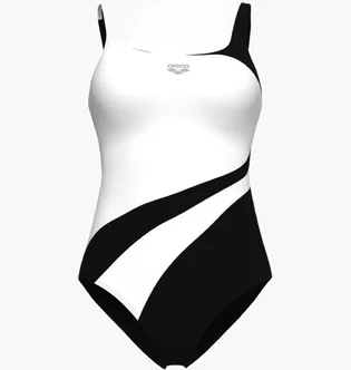 Купальник жіночий Arena Swimsuit Liliana U Back C Cup White/Black 008126-510