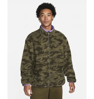 Кофта мужская Nike Club+ Winter Camo/Green Dq4884-542