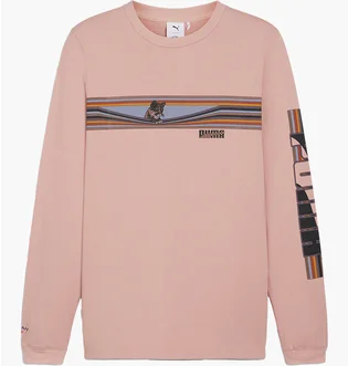 Лонгслів чоловічий Puma Graphic Long Sleeve X Noah Pink 623862-63