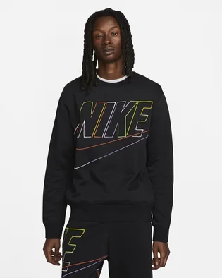 Лонгслив мужской Nike Club Fleece+ Black Dx0529-010