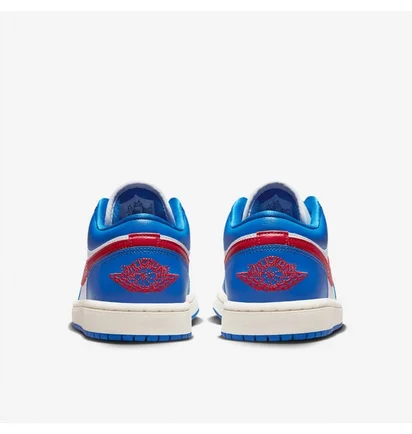 Кросівки жіночі Air Jordan Air 1 Low White/Blue DC0774-416
