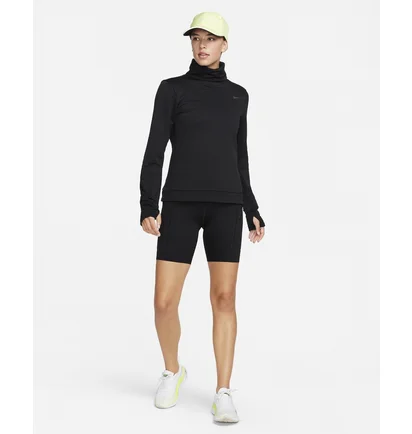 Кофта жіноча Nike Therma-Fit Swift Element Turtleneck Running Top Black FB5306-010