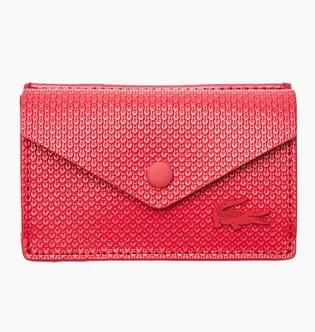 Гаманець жіночий Lacoste Chantaco Red NF3568LZ280