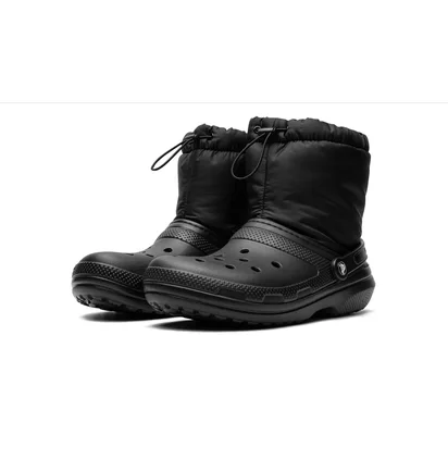 Черевики чоловічі CROCS Lined Clogs Black 206630-060