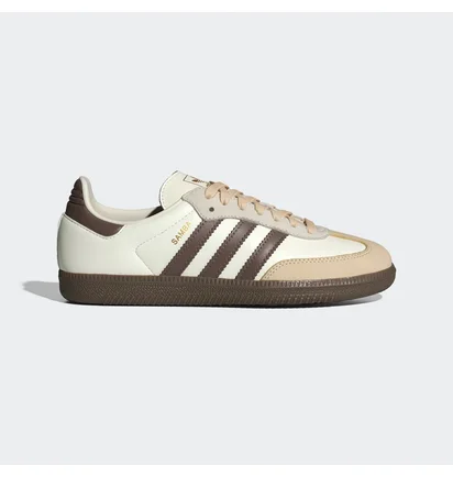Кросівки жіночі Adidas Samba Og Earth Strata White/Brown JR8842