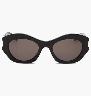 Солнцезащитные очки женские SAINT LAURENT Grey/Black SL-639-001-52