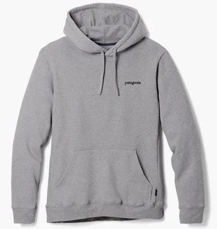 Худи мужское Patagonia Fitz Roy Horizon Uprisal Hoodie Grey 39619GLH