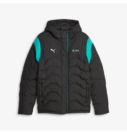 Пуховик мужской Puma Mercedes-Amg Petronas Mt7 Ecolite Black 621146-01