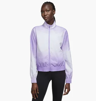 Куртка женская Nike Swsh Run Prnt Jkt Violet DX1039-567