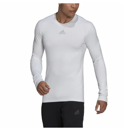 Лонгслив мужской Adidas Techfit Climawarm White H23121