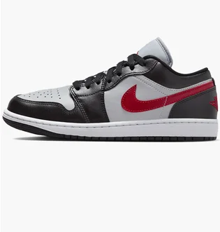 Кроссовки женские Air Jordan 1 Low Shoes Grey/Black DC0774-062