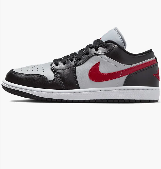 Кросівки жіночі Air Jordan 1 Low Shoes Grey/Black DC0774-062