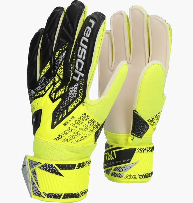 Рукавиці воротарські дитячі Reusch Attrakt Solid Junior Yellow 5572515-2014