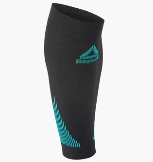 Нарукавник Reebok Knitted Compression Arm Sleeve L Black/Turquoise RRSL-15335