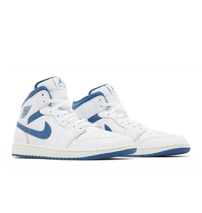 Кроссовки мужские Air Jordan 1 Mid White FN5215-141