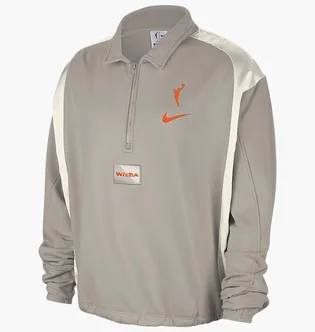 Кофта женская Nike Team 13 WomenS W Nba Fleece Top Grey HF6444-009