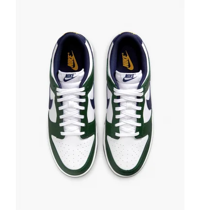 Кроссовки мужские Nike Dunk Low Shoes White/Green FV6911-300