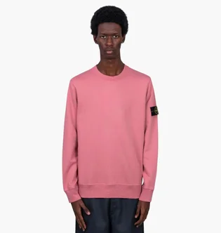 Свитшот мужской Stone Island Pink L1S156100060-S0051-V008G