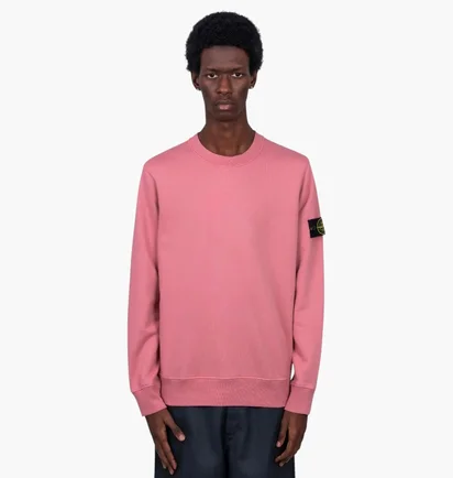 Свитшот мужской Stone Island Pink L1S156100060-S0051-V008G