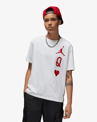 Футболка жіноча Jordan Flight Queen Of Hearts Tee White DQ4471-100