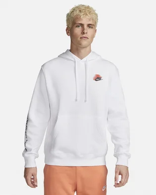 Худи мужское Nike Sportswear Standard Issue White FD0414-100