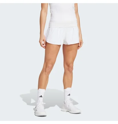 Шорты женские Adidas Tennis Pro Seersucker Shorts White IT4691