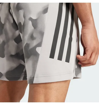 Шорты мужские Adidas Future Icons Badge Of Sport Allover Print Camo/Grey IW6081