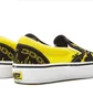 Кеды унисекс Vans Skate Slip On Black/Yellow VN0A5FCAZAU