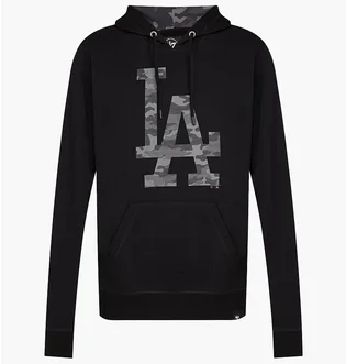 Худи унисекс 47 Brand Mlb Los Angeles Dodgers Tonal Black 608511JK-FS