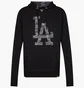 Худи унисекс 47 Brand Mlb Los Angeles Dodgers Tonal Black 608511JK-FS