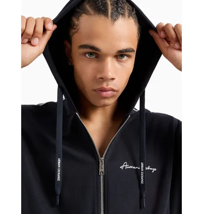 Толстовка мужская Armani Exchange Essential Black 8NZMSH-Z9N1Z