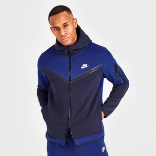 Толстовка мужская Nike Sportswear Tech Fleece Taped Full-Zip Hoodie Blue Dv0537-455