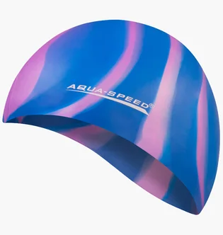 Шапочка для плавания Aqua speed Bunt 4053 Blue/Pink 113-60