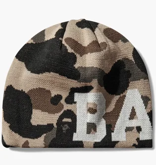 Шапка мужская Bape 1St Camo Knit Multi 1L80181002